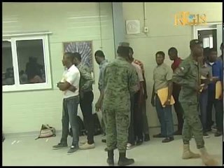 Processus d'inscription pour le recrutement de la force de défense d'Haïti / 7ème journée