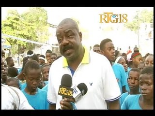 Haïti.- Bureau du député Jean-René Lochard / Cloture du Camp d'été