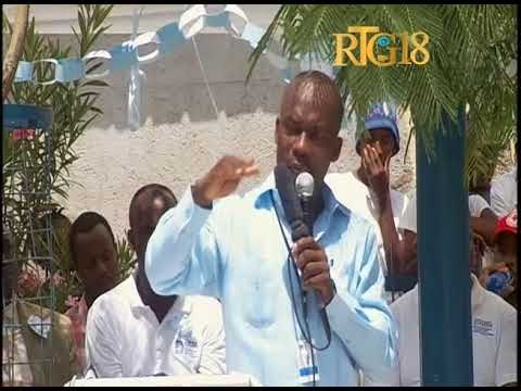 Haïti.- Cérémonie d'un système d'adduction d'eau potable et d'assainissement à Tapis-Rouge