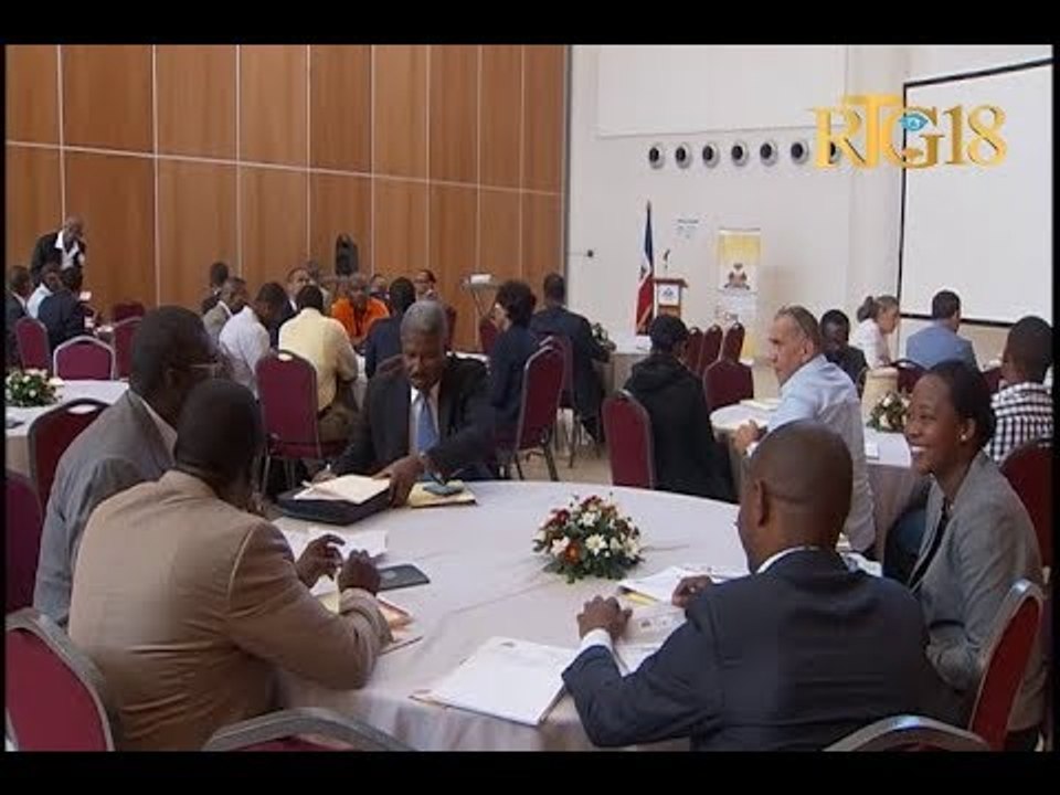 Haïti.- Ministère du Commerce et de l'Industrie / Atelier de travail sur le renforcement du commerce