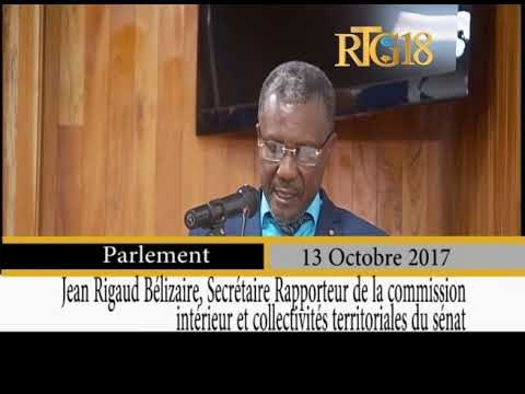 Parlement haïtien / Séance plénière / 12 Octobre 2017