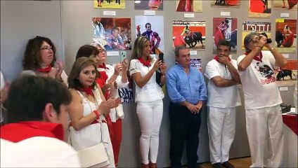 Homenaje al torero Pepín Liria del Hotel Sancho Ramírez