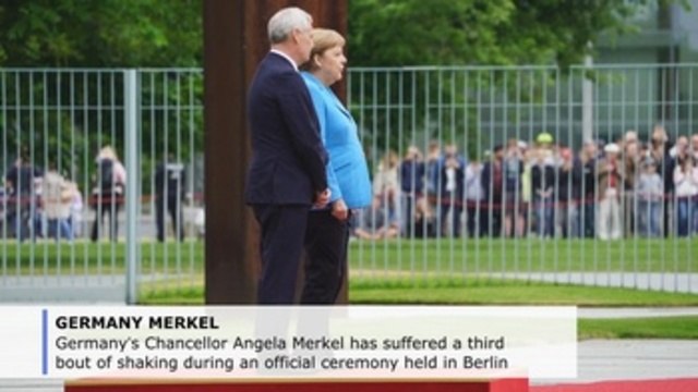 Germany's Merkel suffers 3rd shaking episode in weeks
