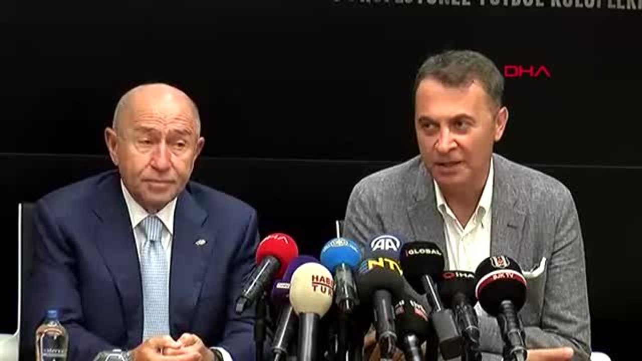 SPOR Nihat Özdemir ve Fikret Orman'dan ortak basın toplantısı 2