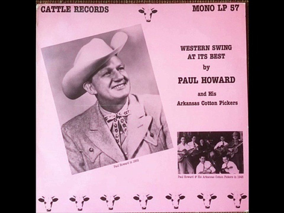 Paul HOWARD & His ARKANSAS COTTON PICKERS  Drinking All My Troubles Away+Cotton Picker Special