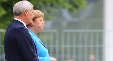 Merkel yine titredi