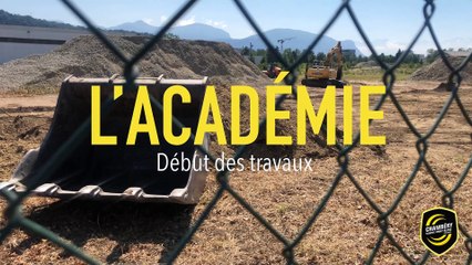 L'Académie - Début des travaux