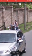 Chute de motards sur Google Street View