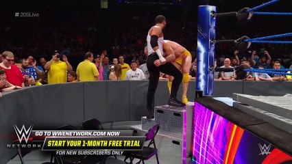 Oney Lorcan vs. Ariya Daivari – Anything Goes Match  WWE 205 Live, July 9, 2019