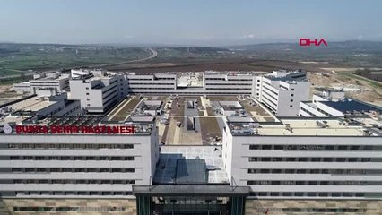 Bursa Şehir Hastanesi'nin açılışı için geri sayım başladı -1