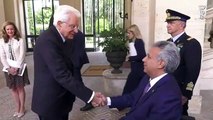 Roma - Mattarella incontra il Presidente della Repubblica dell’Ecuador (10.07.19)