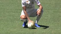 Militao se marea en su presentación con el Real Madrid