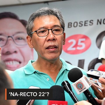 'Na-Recto 22,' Diokno says of fishermen withdrawing from West PH Sea petition