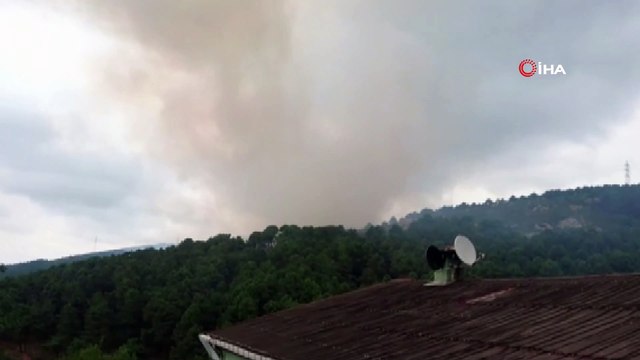 Aydos Ormanlarında yangın çıktı. Olay yerine çok sayıda itfaiye ekibi sevk edildi.