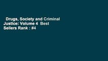 Drugs, Society and Criminal Justice: Volume 4  Best Sellers Rank : #4