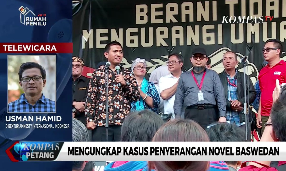 Amnesty Usulkan TGPF Baru untuk Kasus Novel Baswedan