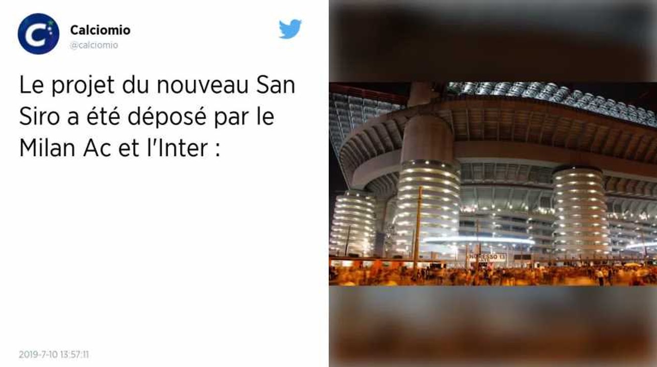 Football : Le Milan AC et l’Inter proposent la construction d’un nouveau stade