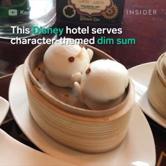 This Disney hotel serves adorable character-themed dim sum