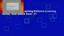 About For Books  Learning Evidence (Learning Series)  Best Sellers Rank : #1