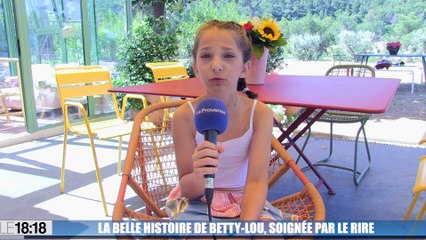 Betty-Lou, le rire l'a aidée, elle rêve maintenant d'être humoriste