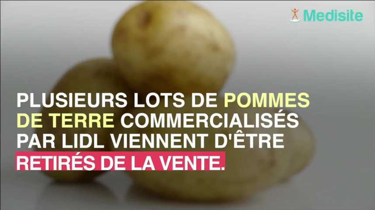Rappel de pommes de terre Colomba chez Lidl, pour présence d’insecticide