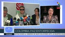 FARC reafirma su voluntad de paz tras caso Santrich en Colombia