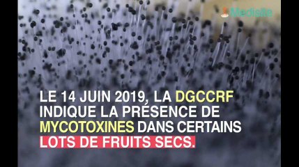 Rappel d’un mélange de fruits secs pour cause de champignons