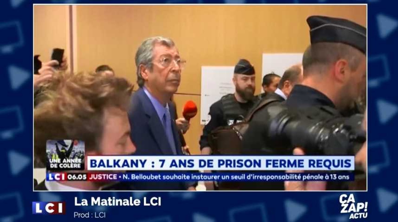 Sept ans de prison ferme requis contre Patrick Balkany