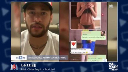 Neymar accusé de viol, publie les messages et photos intimes échangés avec la plaignante