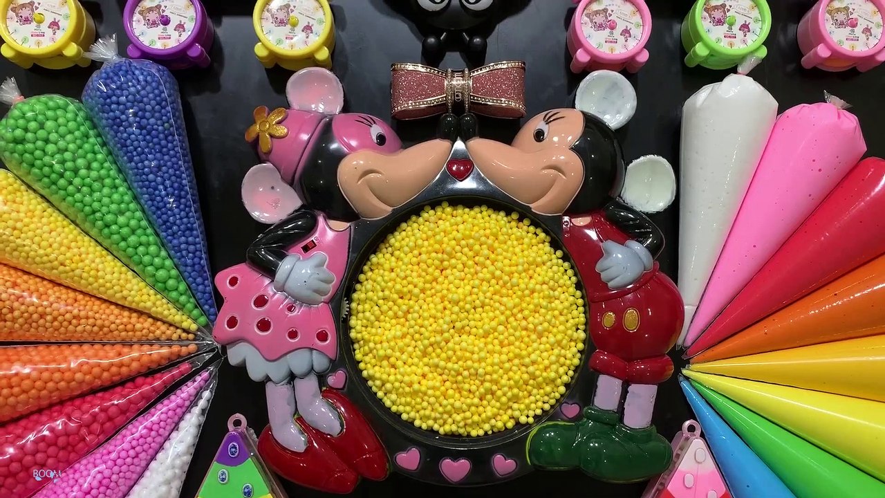 RAINBOW ! Mixing Random Things Into Slime ! Satisfying with Piping Bags Slime s ! Perfect Slime