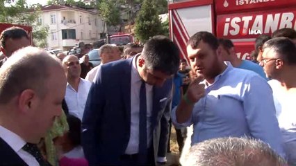 Kartal Belediye Başkanı Gökhan Yüksel yangın çıkan ormanda incelemelerde bulundu