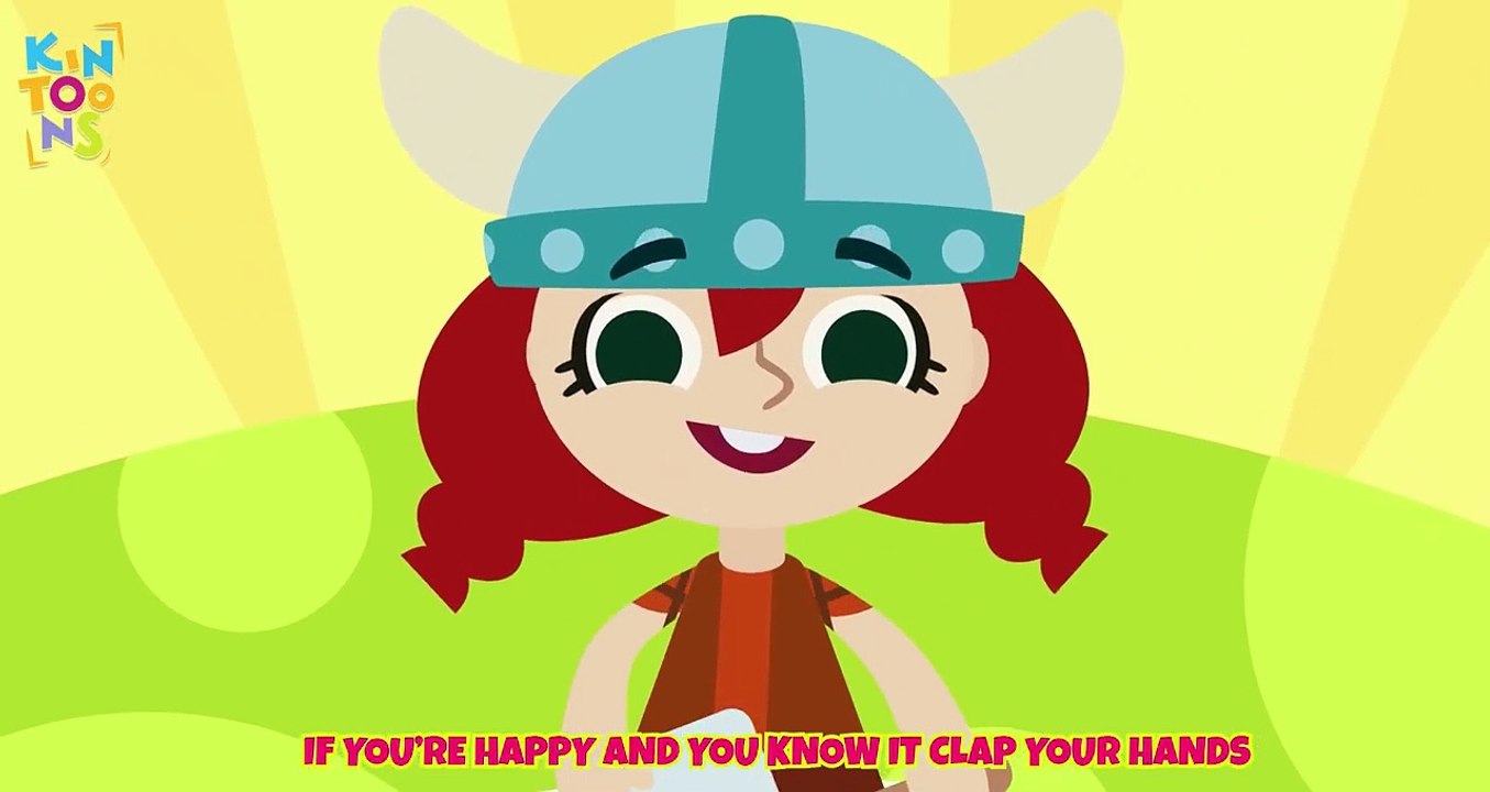 If You're Happy And You Know It - Educational Songs For Kids | Kids Nursery Rhymes | KinToons