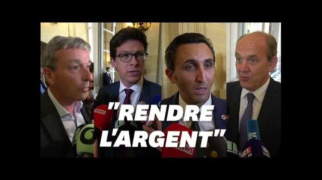 Pour ces députés, François de Rugy doit rendre l'argent
