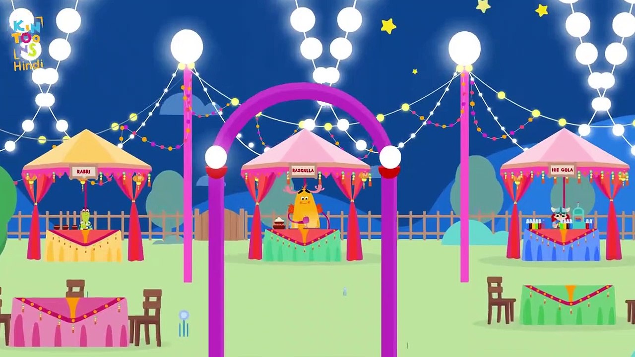 Bandar Mama Pahan Pajama | Hindi Nursery Rhymes And Kids Songs | KinToons Hindi