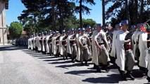 Cérémonie de passation de commandement au 1er régiment de Spahis à Valence