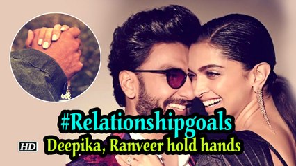 #Relationshipgoals: Deepika, Ranveer hold hands in new image