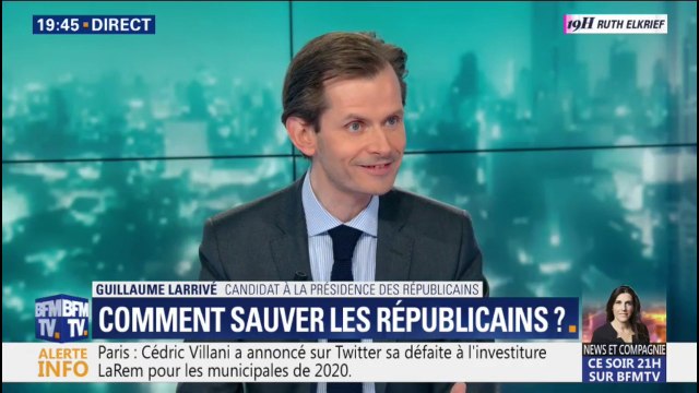 Guillaume Larrivé: Le parti des Républicains est menacé de devenir un petit parti de protestation