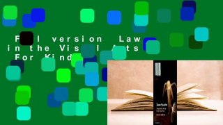 Full version  Law in the Visual Arts  For Kindle