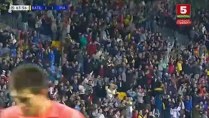 Dragun S. Goal HD - BATE 	1-1 Piast Gliwice  10.07.2019