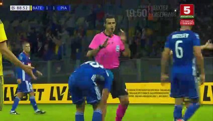Dragun S. RED CARD  HD - BATE  1-1 Piast Gliwice  10.07.2019