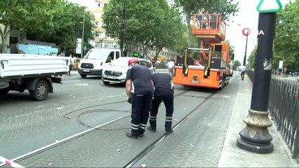 Tramvay arızası giderildi, seferler normale döndü
