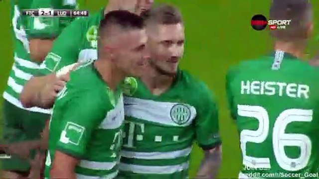 Tamas Priskin Goal HD - Ferencvaros 2 - 1 Ludogorets - 10.07.2019 (Full Replay)