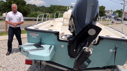 2019 Boston Whaler 170 Montauk Glacier Blue Boat For Sale in Westbrook, CT