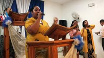 Agrupación Alfa y Omega Edna Rivera Cantando El Coro” Cuando Saul Se Levanto Contra David”