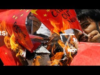 China flags set ablaze in demo over Recto Bank incident