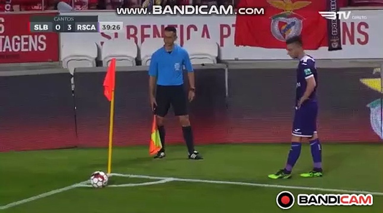 Amazing Goal Thelin (0-2) SL Benfica vs Anderlecht