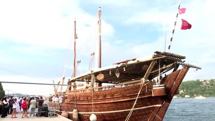 Katar'ın tanıtım yelkenlisi İstanbul'dan yola çıktı