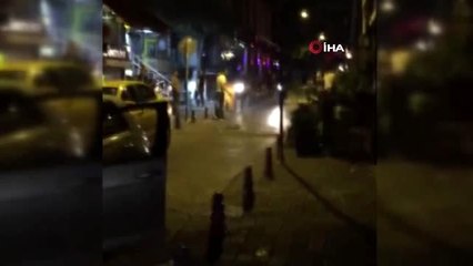 Kadıköy'de taksicinin kafasında şişe kıran şehir zorbası yakalandı