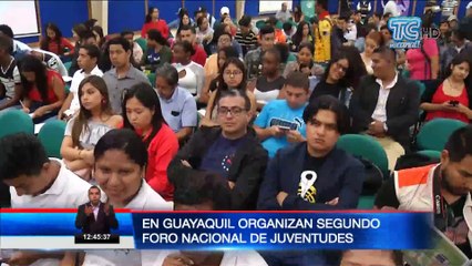 Vicepresidente participó en Foro Nacional de Juventudes
