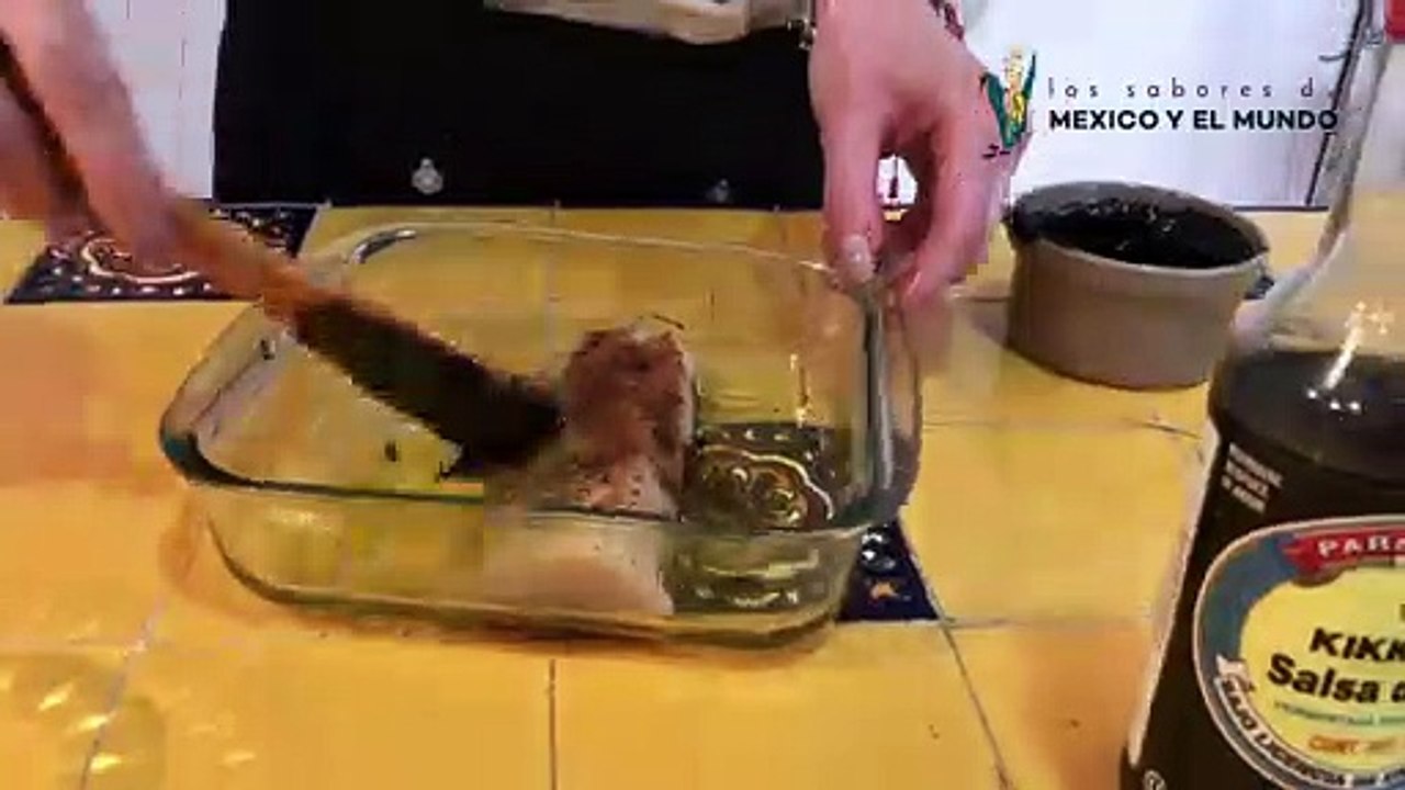 Pescado Glaseado con Soya y Miel